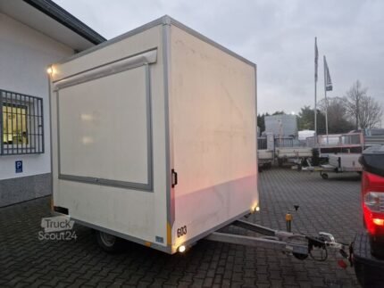 Professioneller Anhänger Wm Meyer VKE Compact 250 Verkaufsklappe, 1000 kg gebremst, gebraucht